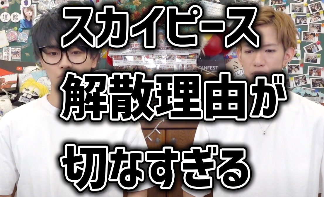 スカイピース解散の理由が切なすぎる Neetola Com
